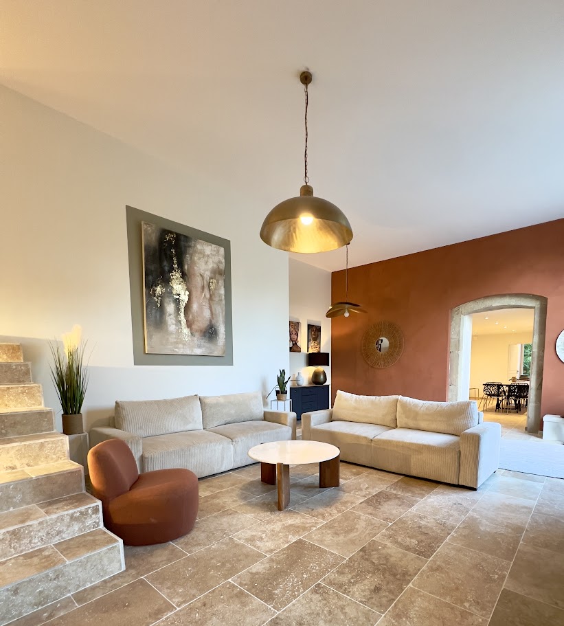 Salon lumineux - vue générale